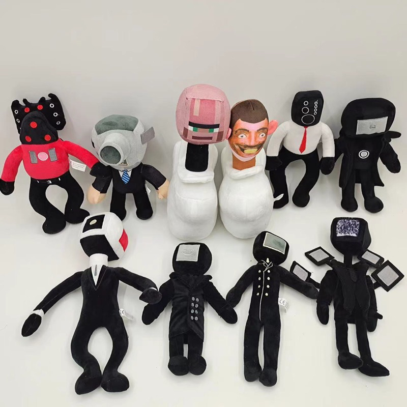 🔥🔥GẤU BÔNG NHÂN VẬT TITAN SPEAKER MAN -Skidibi Toilet Cao Cấp-Lông Mịn Cho Bé