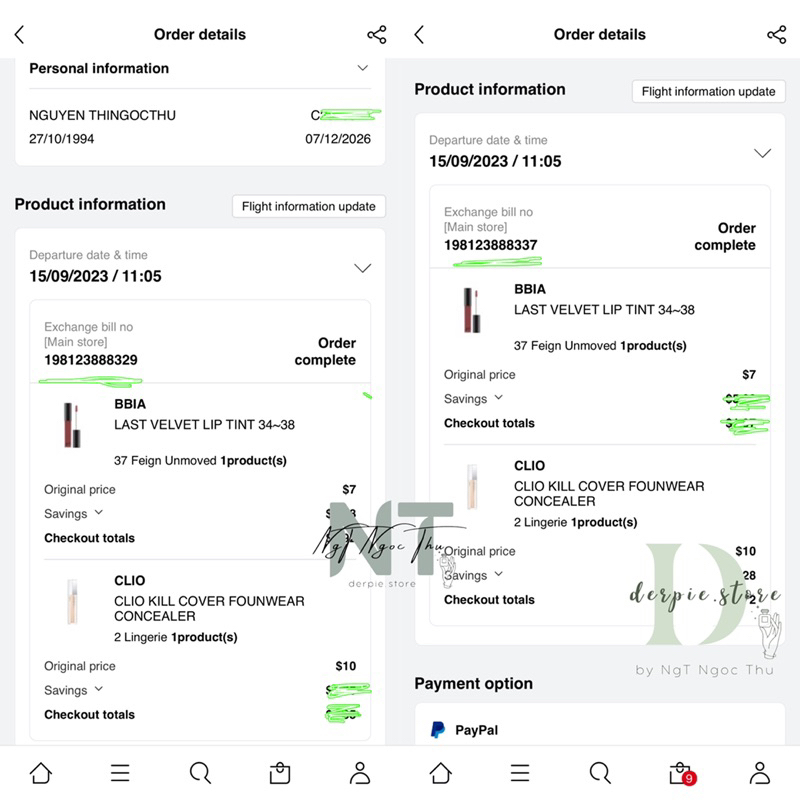 Che Khuyết Điểm Clio Kill Cover Founwear Concealer 6g - kiềm dầu, che phủ cao