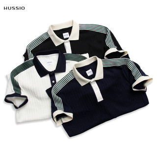 Áo thun Polo nam LUCUS V2 vải cotton dệt kim cao cấp, năng động, thanh lịch, chuẩn form - HUSSIO