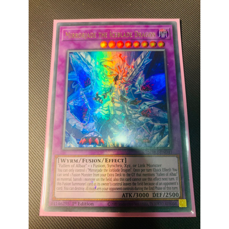 Thẻ bài Yugioh: Mirrorjade the Iceblade Dragon