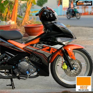 H618 Sơn xịt Samurai MÀU CAM CANDY
