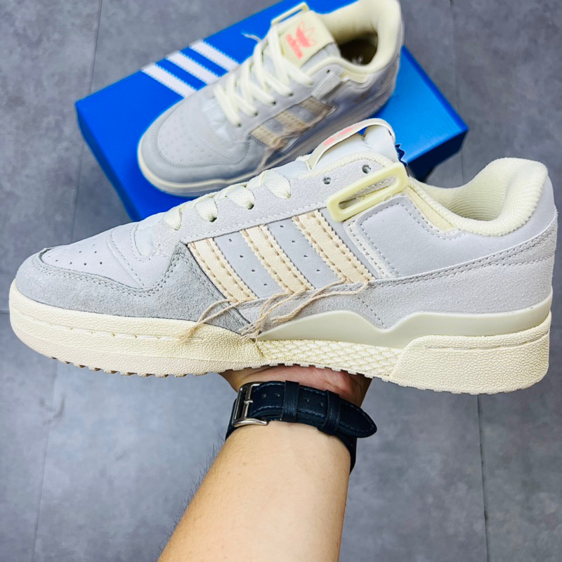 Giày Sneaker Cổ Thấp AD Forum 84 Low Off White GW0299 Da Lộn Hàng SC