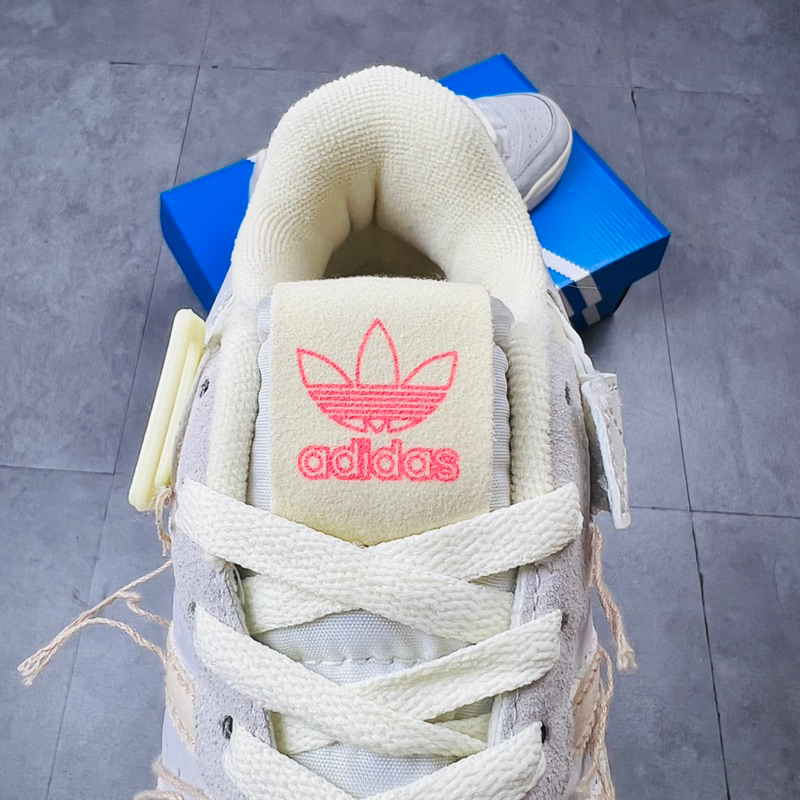 Giày Sneaker Cổ Thấp AD Forum 84 Low Off White GW0299 Da Lộn Hàng SC
