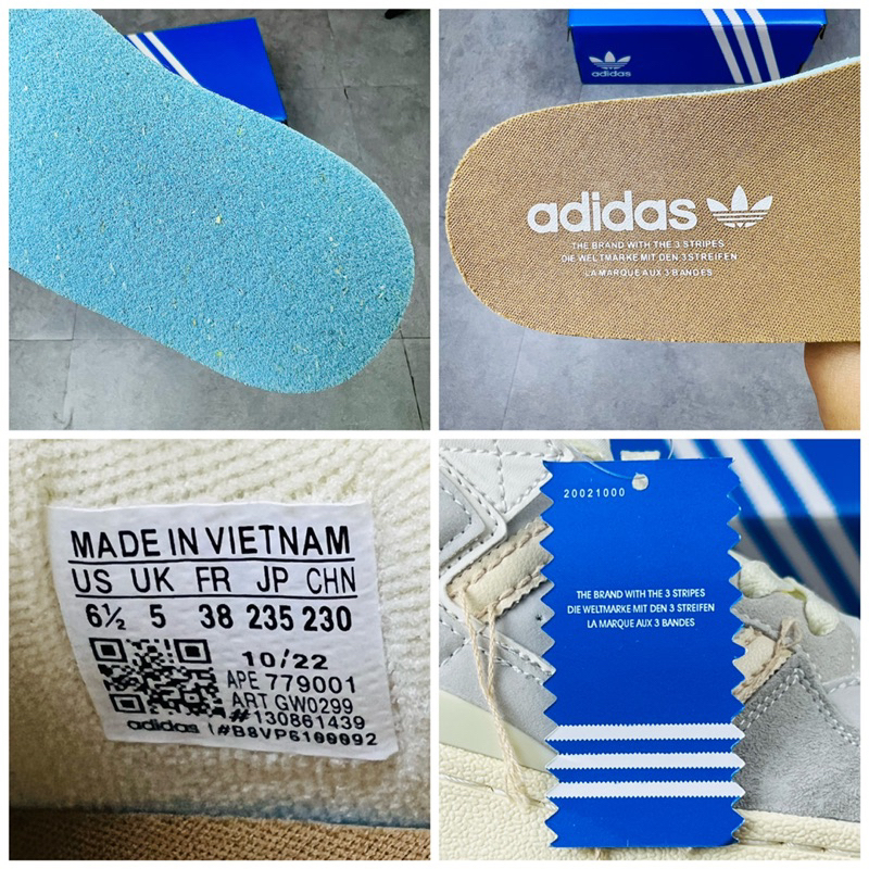 Giày Sneaker Cổ Thấp AD Forum 84 Low Off White GW0299 Da Lộn Hàng SC