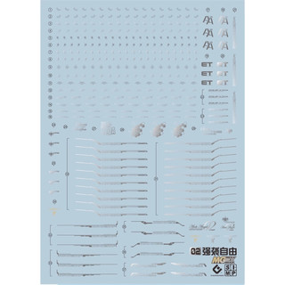 Đề can - Decal nước cho mô hình lắp ráp MGEX Strike Freedom
