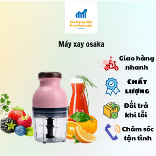 Máy xay cầm tay, cối xay OSAKA mini xay sinh tố, đá, thịt đa năng.