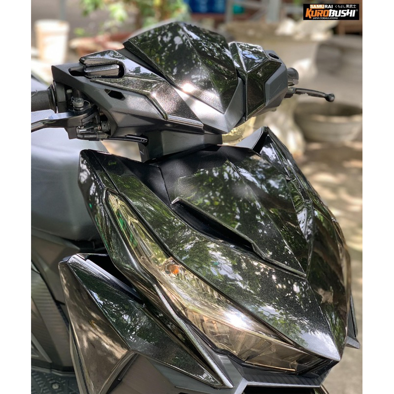 81/1139 Sơn xịt Samurai MÀU ĐEN KIM LOẠI