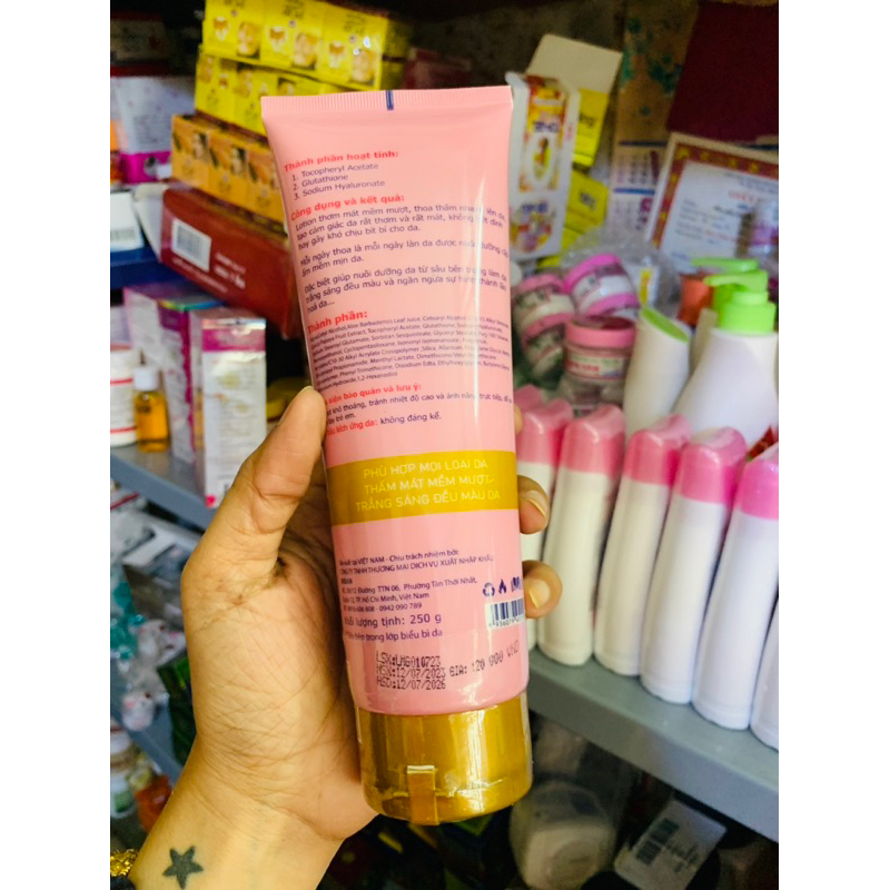 Body lotion bạch ngọc liên chính hãng xịn