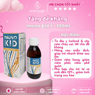 Tăng đề kháng imuno kid ý - 100ml