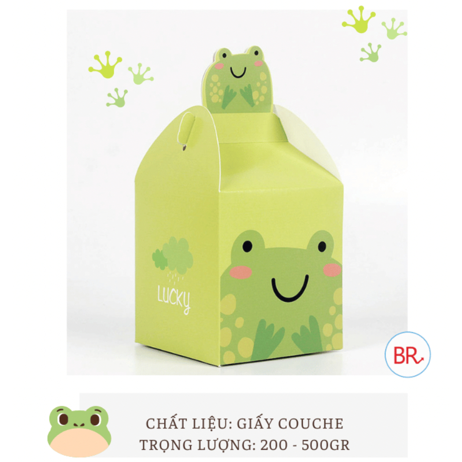 Set combo hộp quà trung thu cute, hình thú