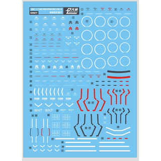 Đề can - Decal nước MG GN-X / Advanced GN-X