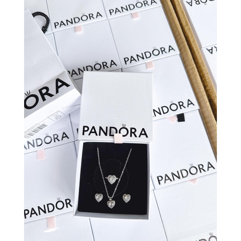 SET 3 chi tiết Nhẫn - Bông tai - Dây chuyền