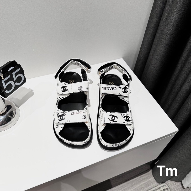 Sandal Chann Neo Hoạ Tiết Chữ Full Size 35-39  -  By Anh Dinh Phuong
