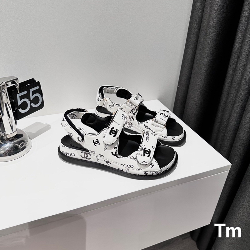 Sandal Chann Neo Hoạ Tiết Chữ Full Size 35-39  -  By Anh Dinh Phuong