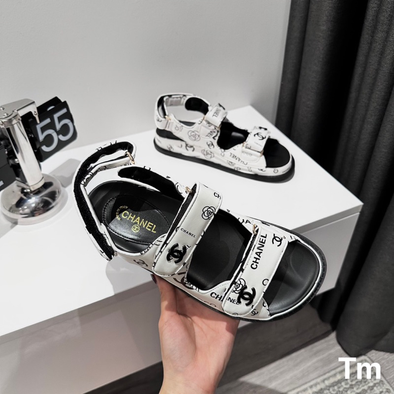 Sandal Chann Neo Hoạ Tiết Chữ Full Size 35-39  -  By Anh Dinh Phuong