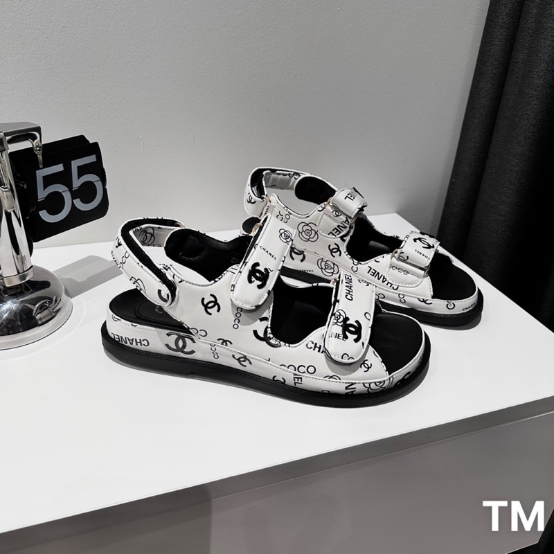 Sandal Chann Neo Hoạ Tiết Chữ Full Size 35-39  -  By Anh Dinh Phuong