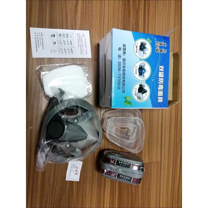 MẶT NẠ PHÒNG ĐỘC CHỐNG NGẠT KHÓI 6200 - CÁO ĐEO NƠ