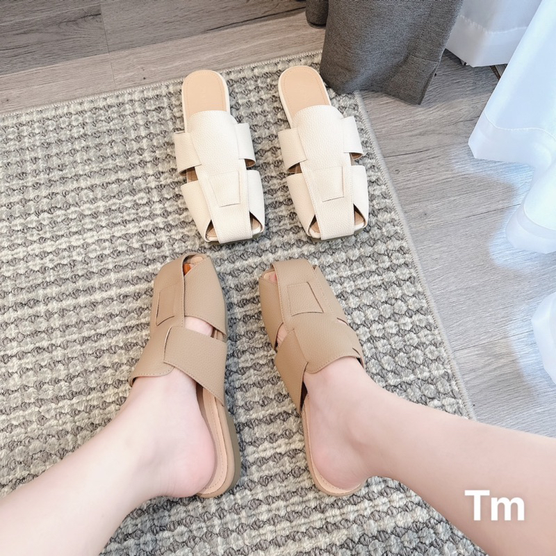 Sục Đan Kem Nâu Full Size 35-39  -  By Anh Dinh Phuong
