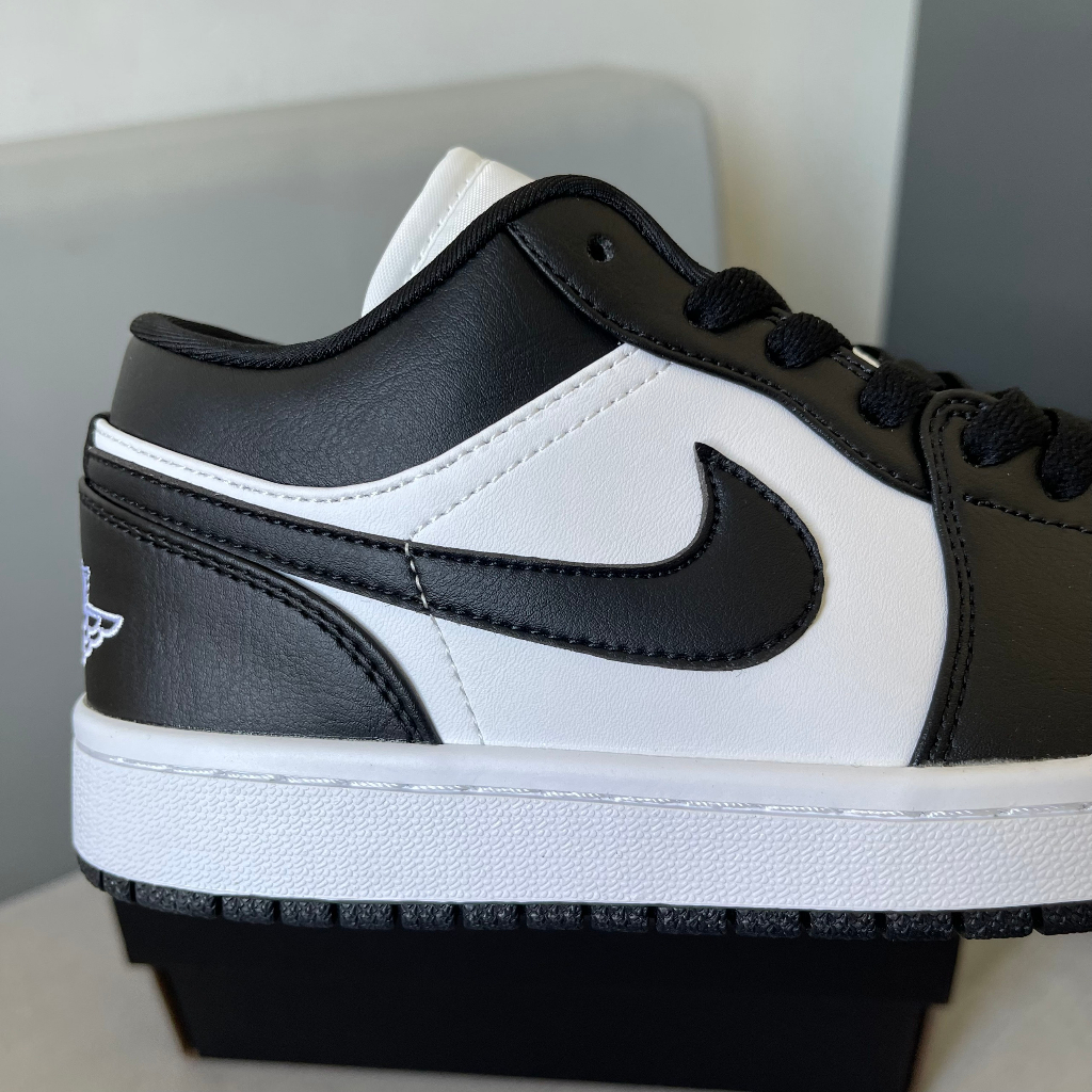Giày_Jordan1 Low Panda da trơn Season 2023, Giày Jordan cổ thấp nam nữ màu đen trắng bản da trơn basic dễ mix đồ,LylyMeo | BigBuy360 - bigbuy360.vn