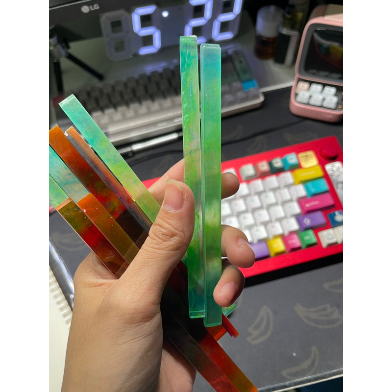 - Limited - 2 thanh sườn resin Galaxy | 2 thanh thay thế cho bàn phím