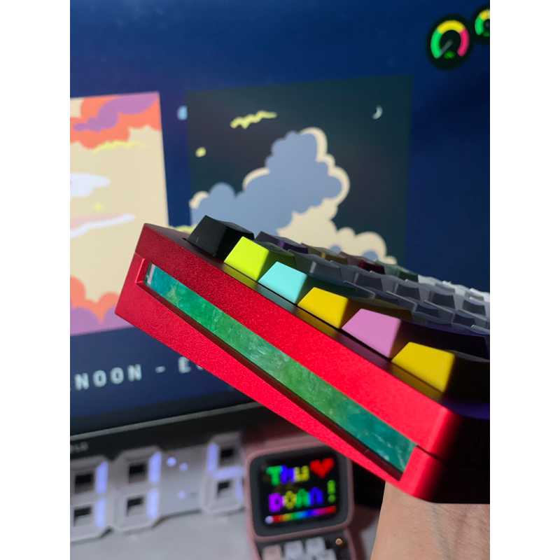 - Limited - 2 thanh sườn resin Galaxy | 2 thanh thay thế cho bàn phím