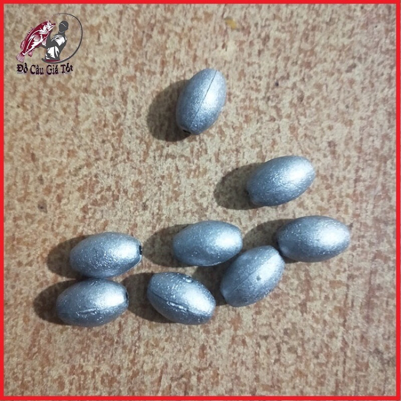 3 viên chì câu cá / bi sắt/t