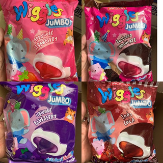 Kẹo Wiggles Jumbo Thái Lan, kẹo dẻo marshmallow gói 144g