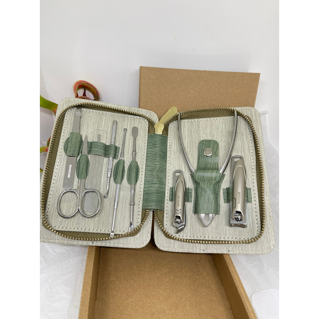 Bộ làm móng Inox 410s cao cấp 9 món của Đức Manicure nail siêu xịn sang trọng bền bỉ Inoxthanhhuyen Hcm