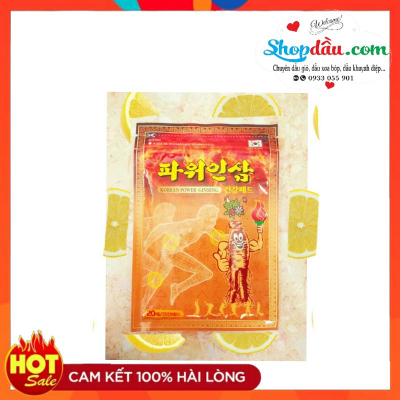 Cao Dán Chiết Xuất Hồng Sâm Himena
