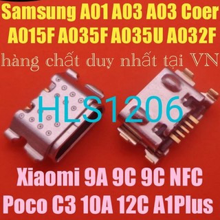 Chân sạc samsung a01 a03 xiaomi 9a 9c