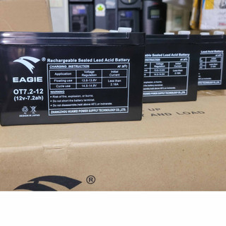 Ắc quy 12v-7.2ah; bình ắc quy eagle ot7.2-12 ắc quy cho loa kéo, bình thuốc sâu