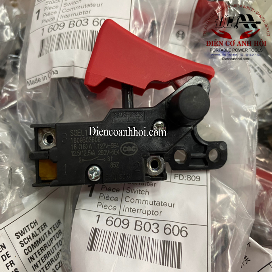 Công tắc máy cắt sắt Bosch GCO 220 (1609B03606)