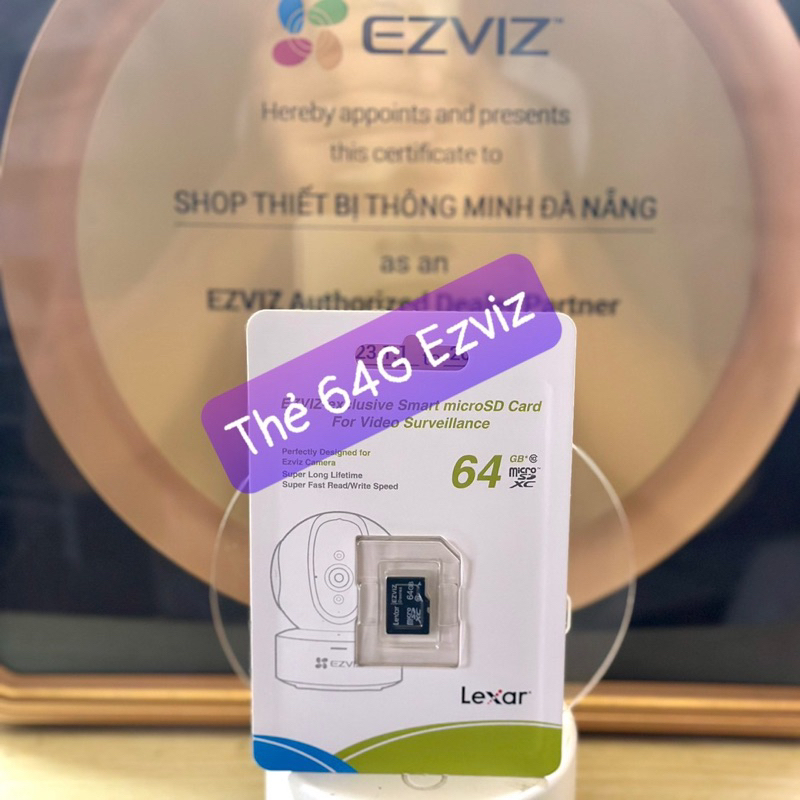 Thẻ nhớ 64GB/32G chính hãng IMOU / EZVIZ chuyên dụng lắp Camera Imou/Ezviz, Bảo hành 24 Tháng đổi mới