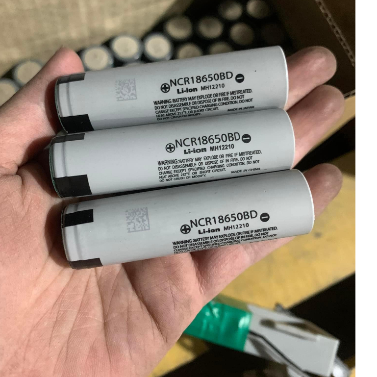 Pin 18650 Panasonic 3400mAh - 3.7v xả 20A  - Tháo khối