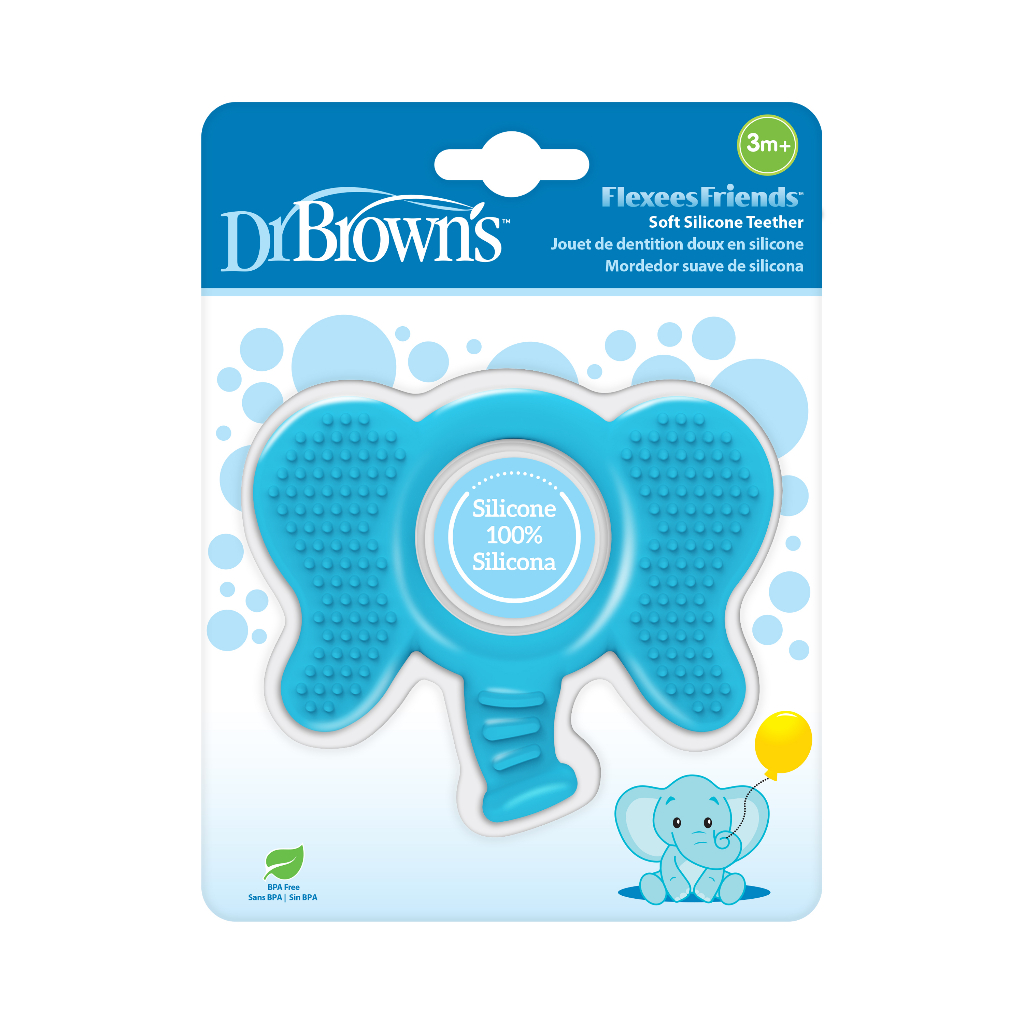 Ngậm nướu Silicone hình con voi Dr.Brown's