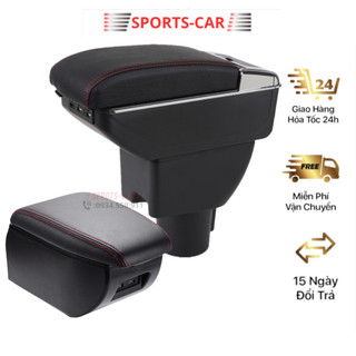 Bệ tỳ tay huydai getz cao cấp mầu đen