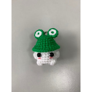 móc khoá bé nấm,len handmade