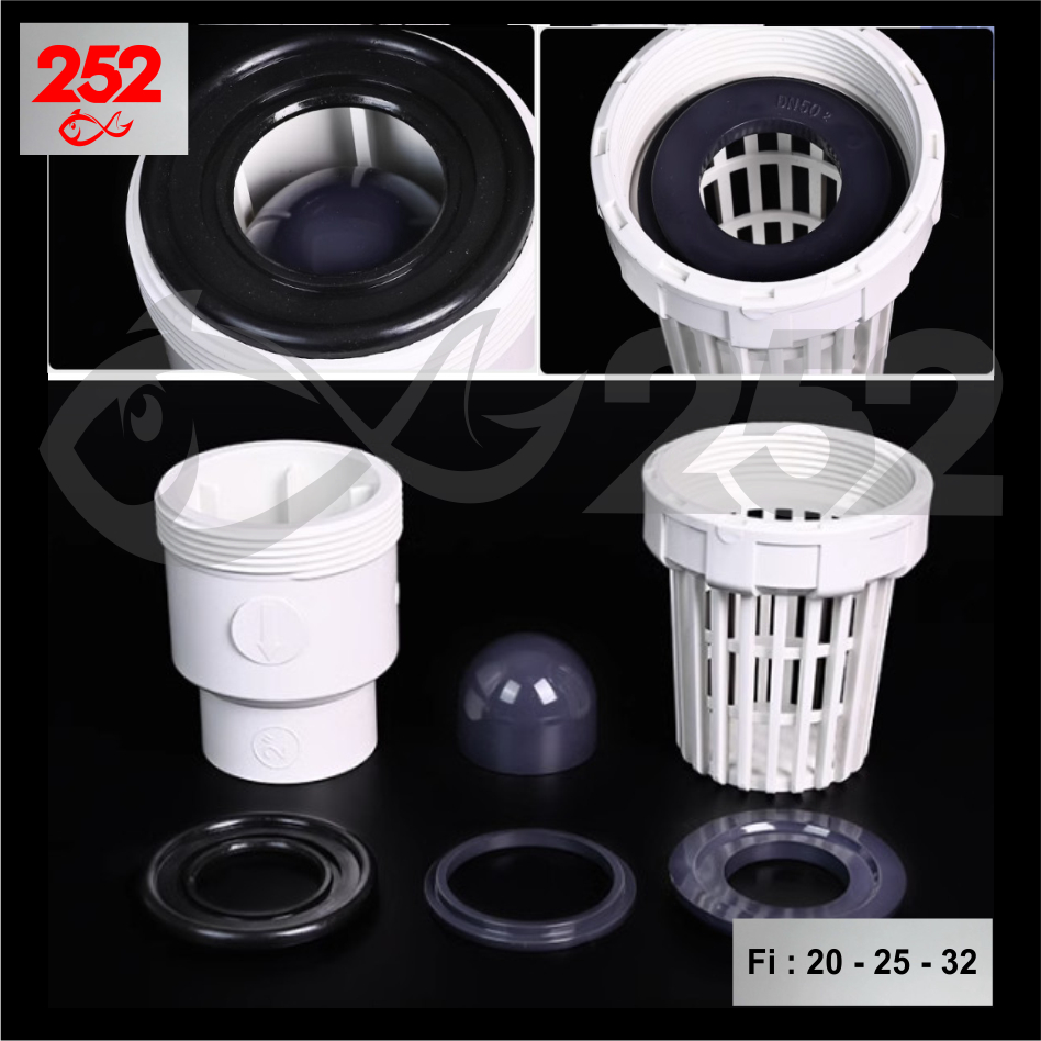 LUPE FI 20 - FI 25 - FI 32 PVC TRẮNG , LOẠI TỐT ,  DÙNG CHO BỂ CÁ