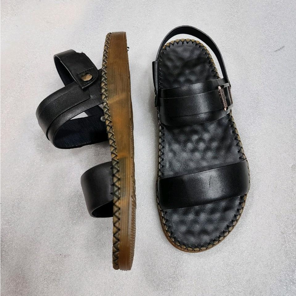 DÉP NAM QUAI HẬU DA BÒ THẬT CAO CẤP CH1-KHÓA