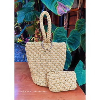 Sợi Cordy Maxi màu trơn Craft Yarn Vietnam, sợi to làm túi nhanh, đứng form