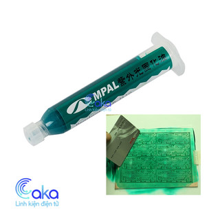 Tip phủ xanh mạch in - Tuýp phủ mạch UV màu xanh