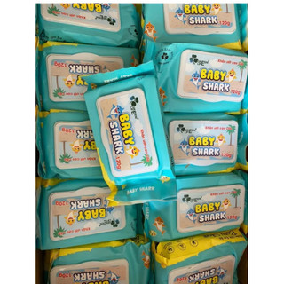 Khăn ướt cho bé Baby Shark(Gói 120gr)