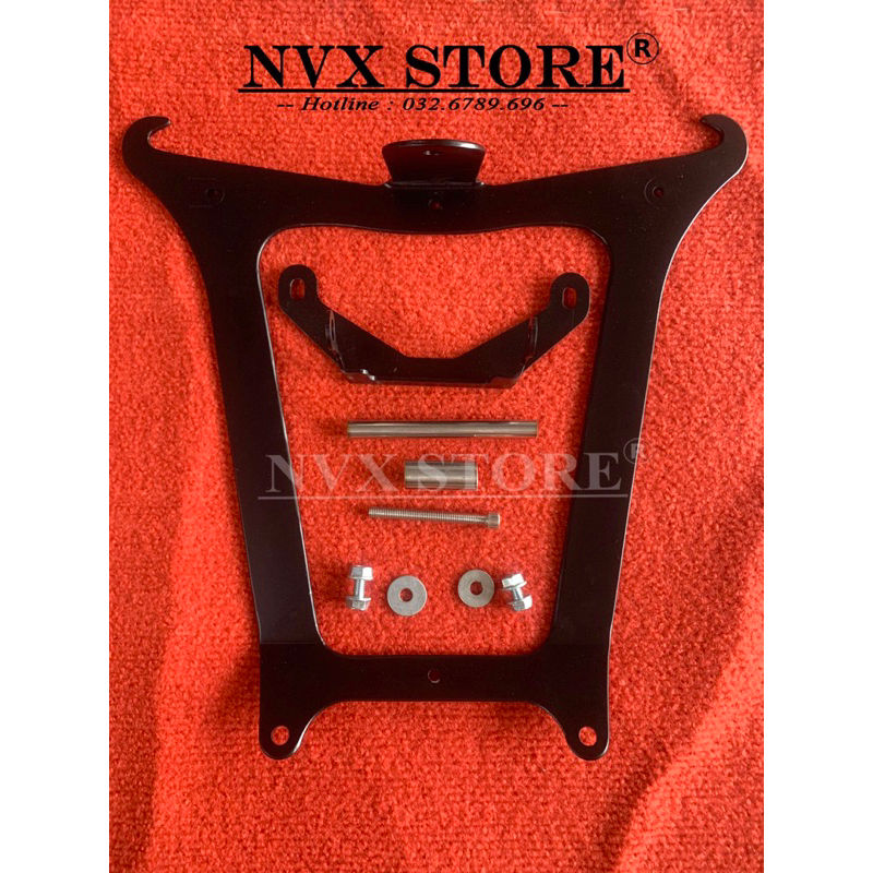 Baga giữa NVX dạng bản CNC Đen