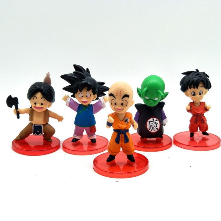 Mô Hình 13 Nhân Vật Chibi Dragon Ball, Goku, Gohan, Cao 9cm, Mô Hình Decor Trang Trí, Bộ Sưu Tập Nhân Vật