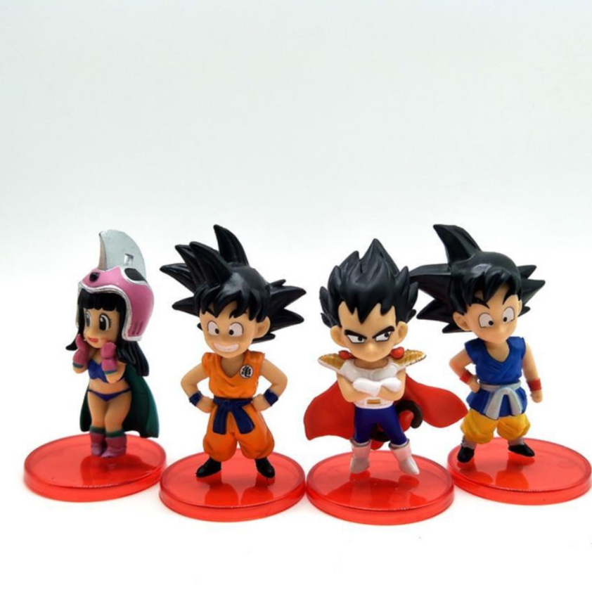 Mô Hình 13 Nhân Vật Chibi Dragon Ball, Goku, Gohan, Cao 9cm, Mô Hình Decor Trang Trí, Bộ Sưu Tập Nhân Vật