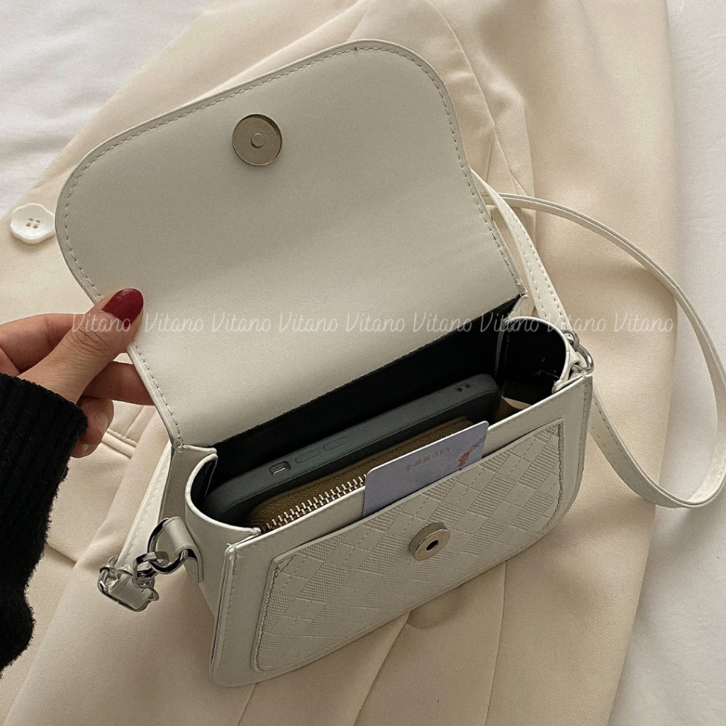Túi xách nữ đeo vai đeo chéo xinh xắn Vitano TX44