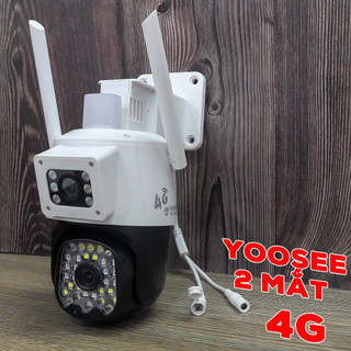 Camera Yoosee xài sim 4G 32 led chống nước quay đêm có màu - 1 đổi 1 trong vòng 7 ngày nếu sản phẩm có lỗi