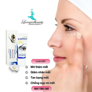 Kem mờ thâm quầng mắt Klirvin, xóa tan bong mắt trong 1 liệu trình (cam kết chính hãng Nga)
