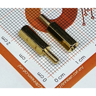 Coc đồng m2.5 12mm 8mm đực-cái coc đồng m2.5