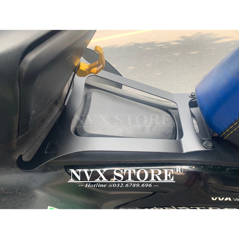 Baga giữa NVX dạng bản CNC Đen